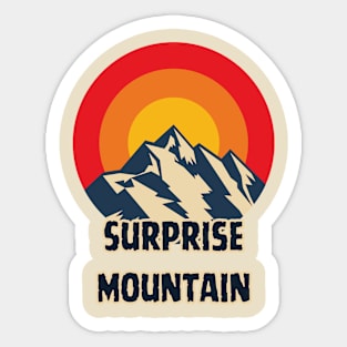 Surprise Mountain Sticker